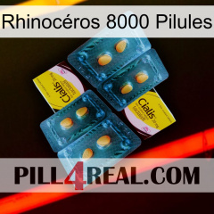 Rhinocéros 8000 Pilules cialis5